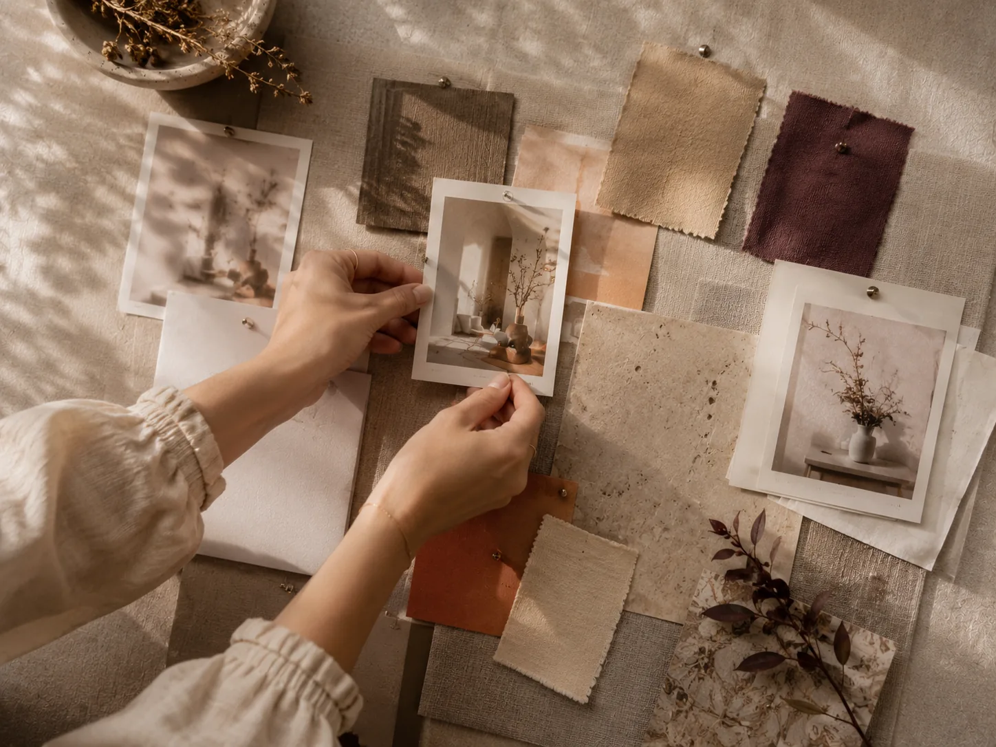 Editorial brand materials