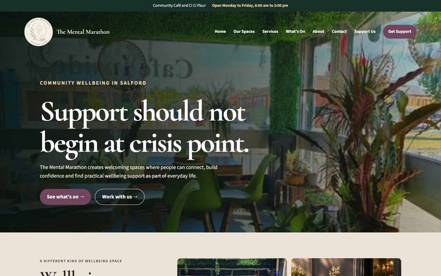Mental Marathon homepage