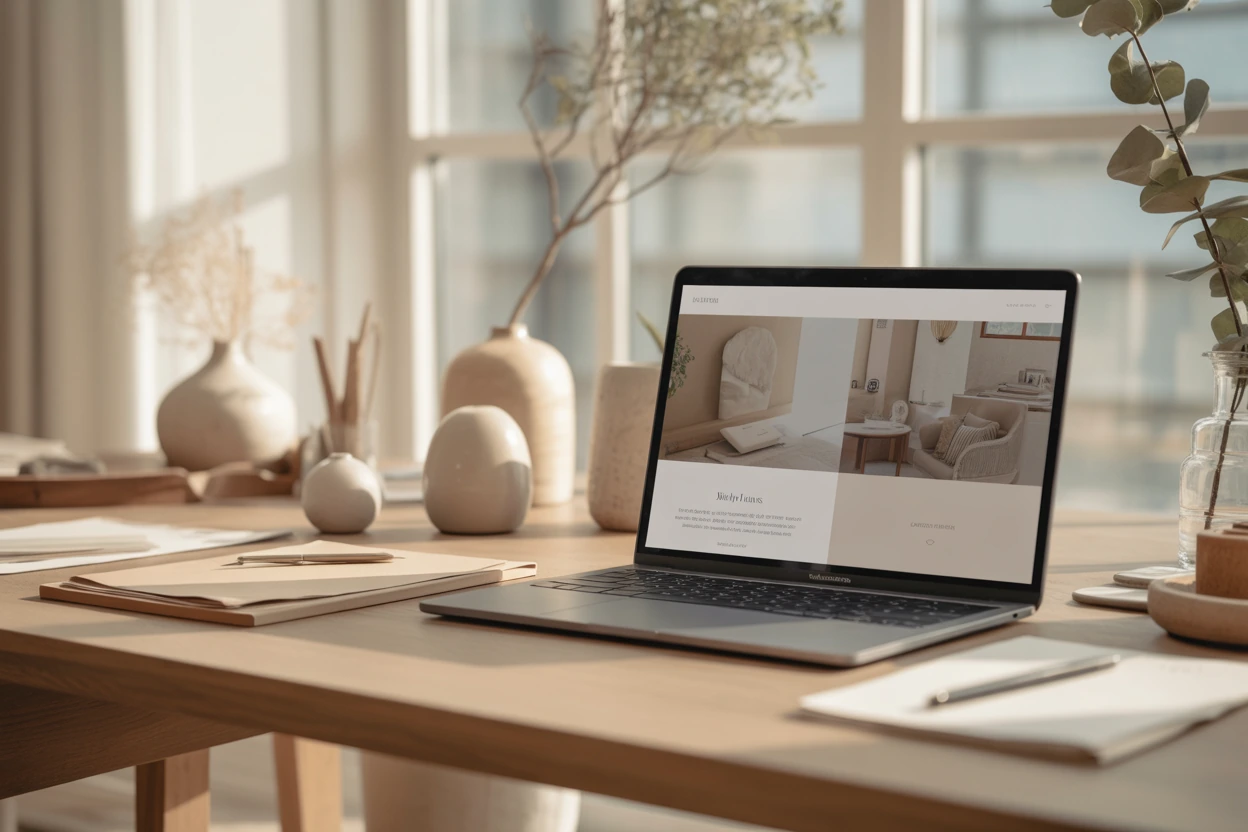 By Dora Studio web design workspace